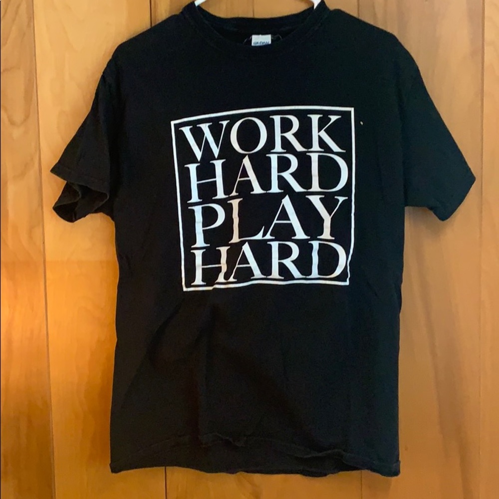 Wiz Khalifa 2016 Tour Shirt Work Hard Play Hard
